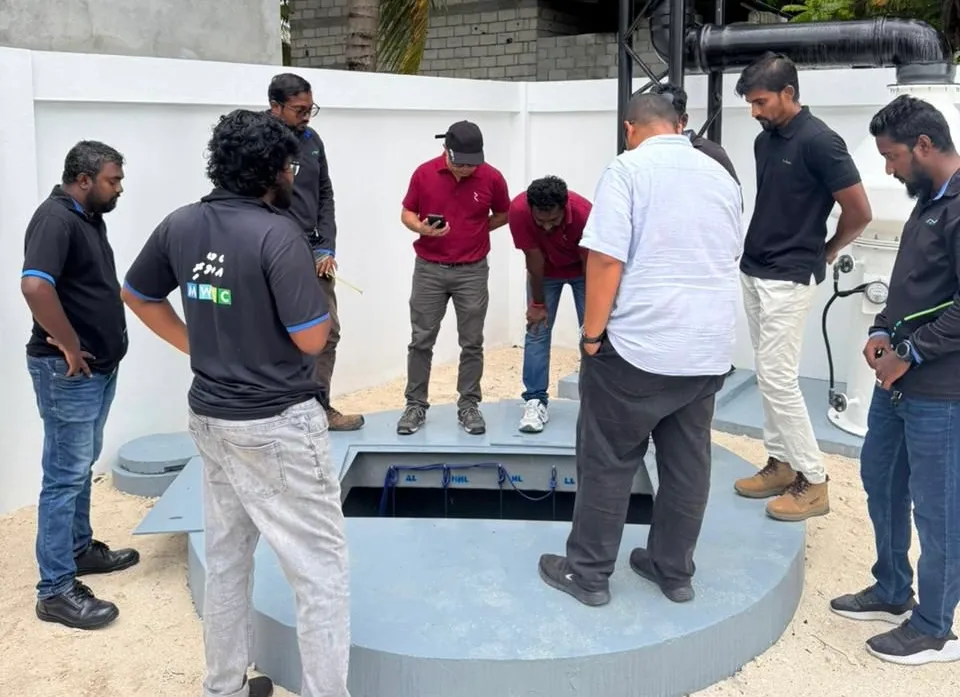 ފިޔޯރީ ފެނުގެ ނިޒާމް ޤާއިމް ކުރުމުގެ މަސައްކަތް ނިންމާލުން: ފޮޓޯ/ އެމްޑަބްލިޔުއެސްސީ