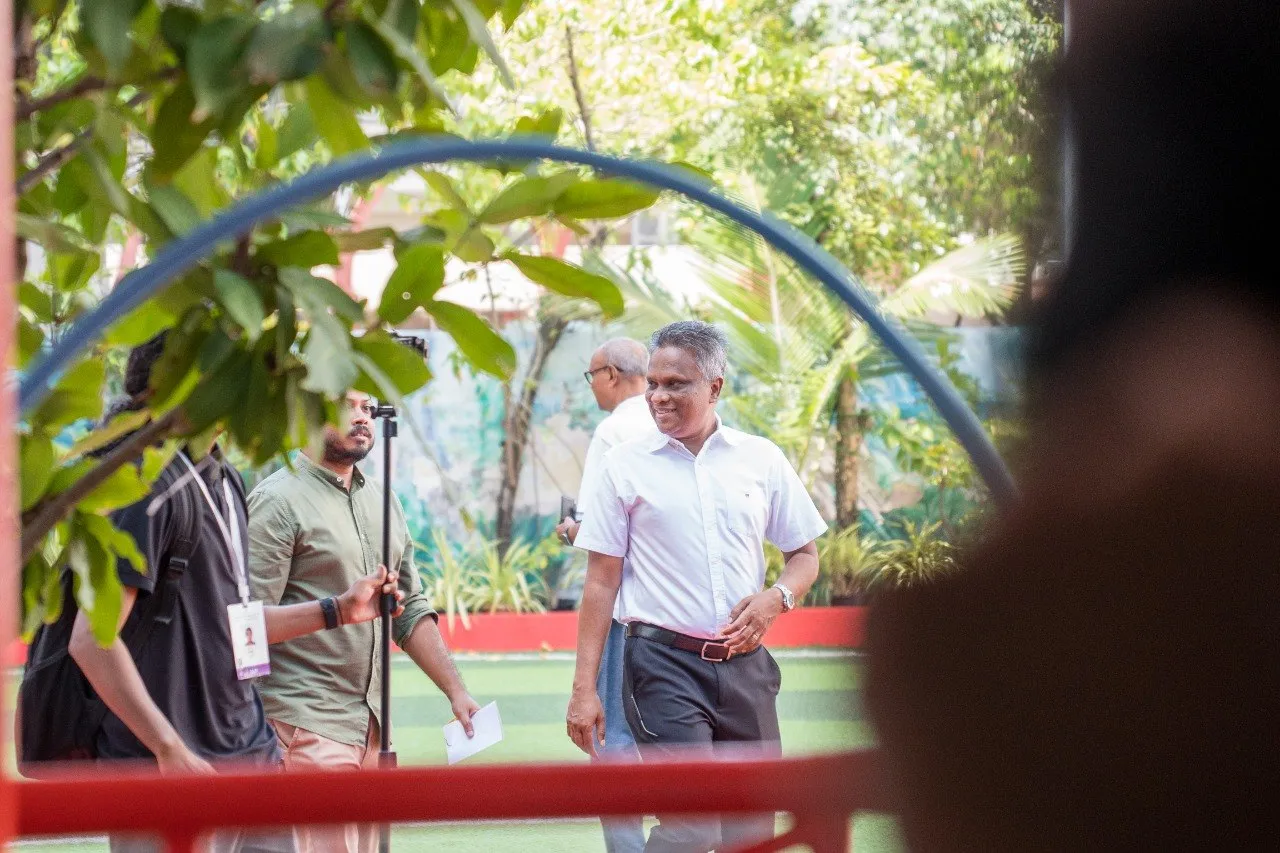 Male' City Mayoral candidate  Adam Azim