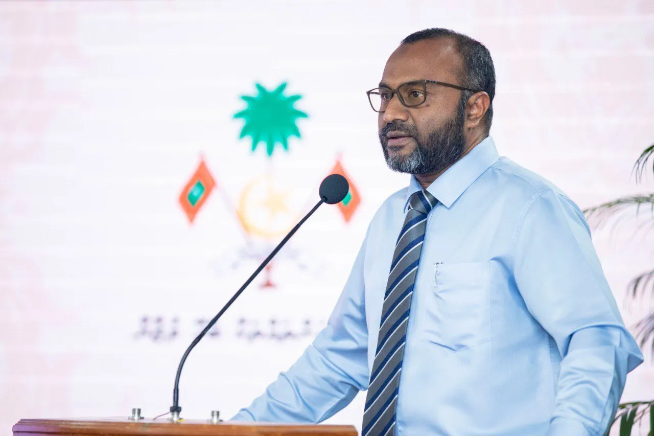 ވަޒީރު ޑރ.މުހައްމަދު ޝަހީމް އަލީ ސައީދު-- ފޮޓޯ: އިސްލާމިކް މިނިސްޓްރީ