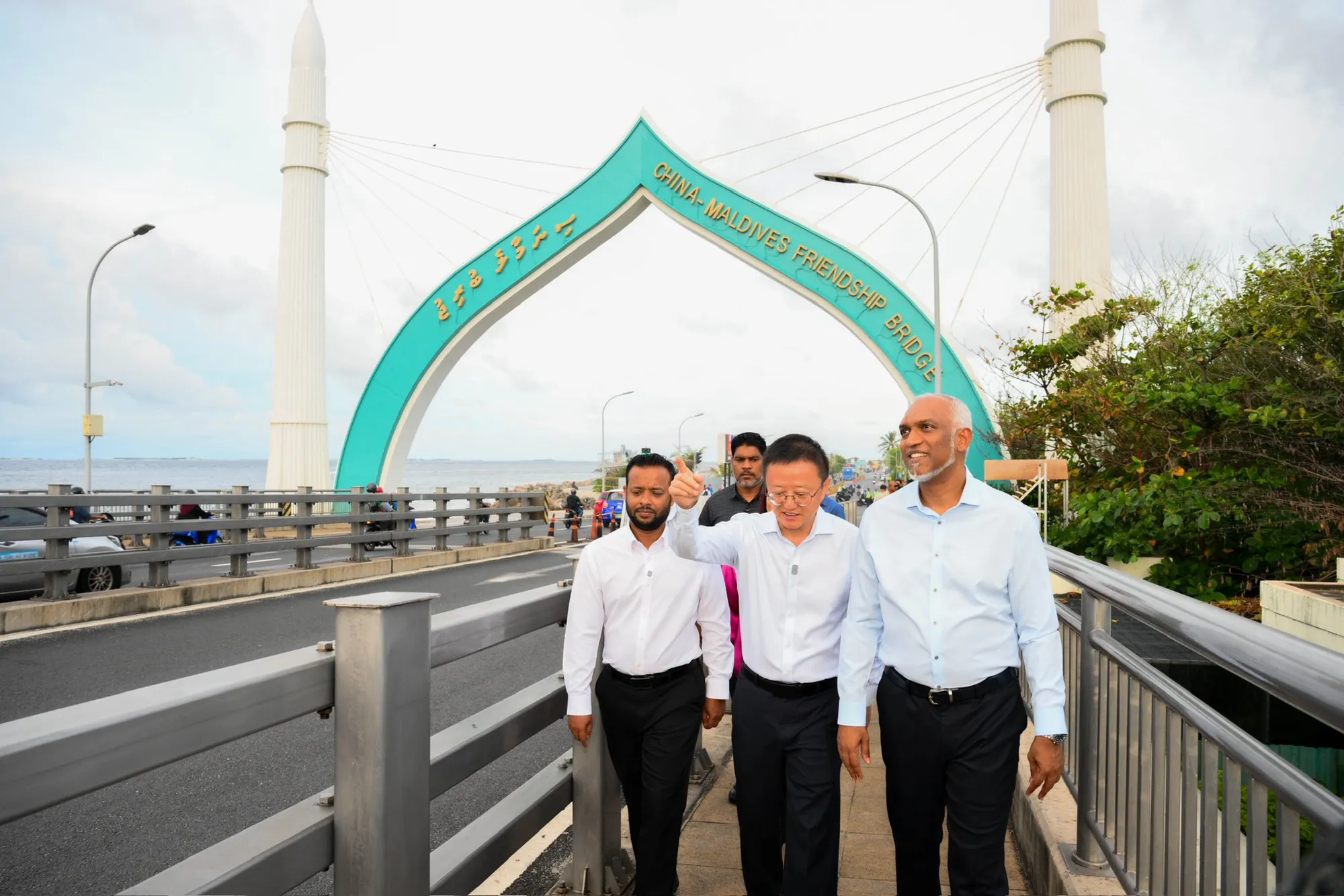 ސިނަމާލެ ބްރިޖަށް 8 އަހަރު؛ މި ބްރިޖަކީ އިތުބާރާއި އުންމީދުތަކުގެ ރަމްޒެއް: ރައީސް މުޢިއްޒު