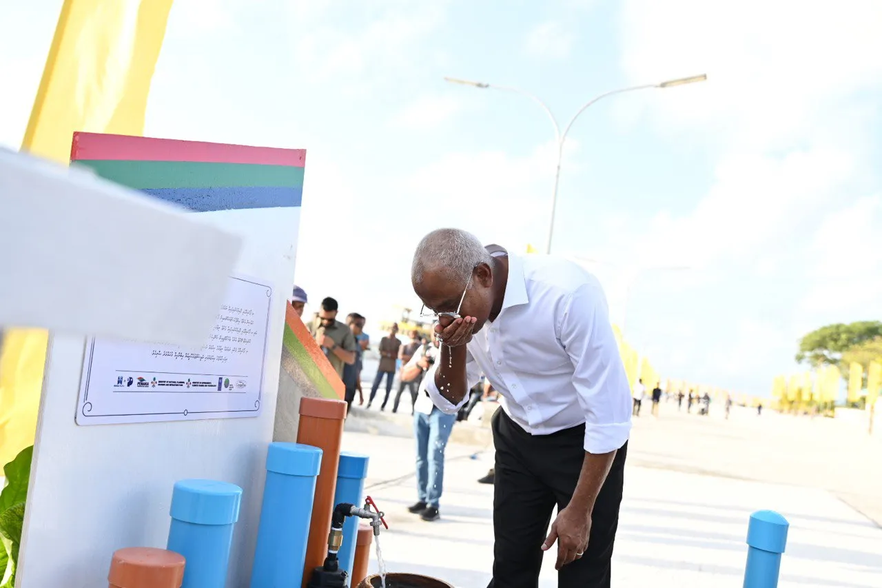 ފޯކައިދޫގެ ތަރައްޤީގެ ގިނަ މަޝްރޫއުތަކެއް ރައީސް ޞާލިހު އިފްތިތާޙް ކޮށްދެއްވައިފި