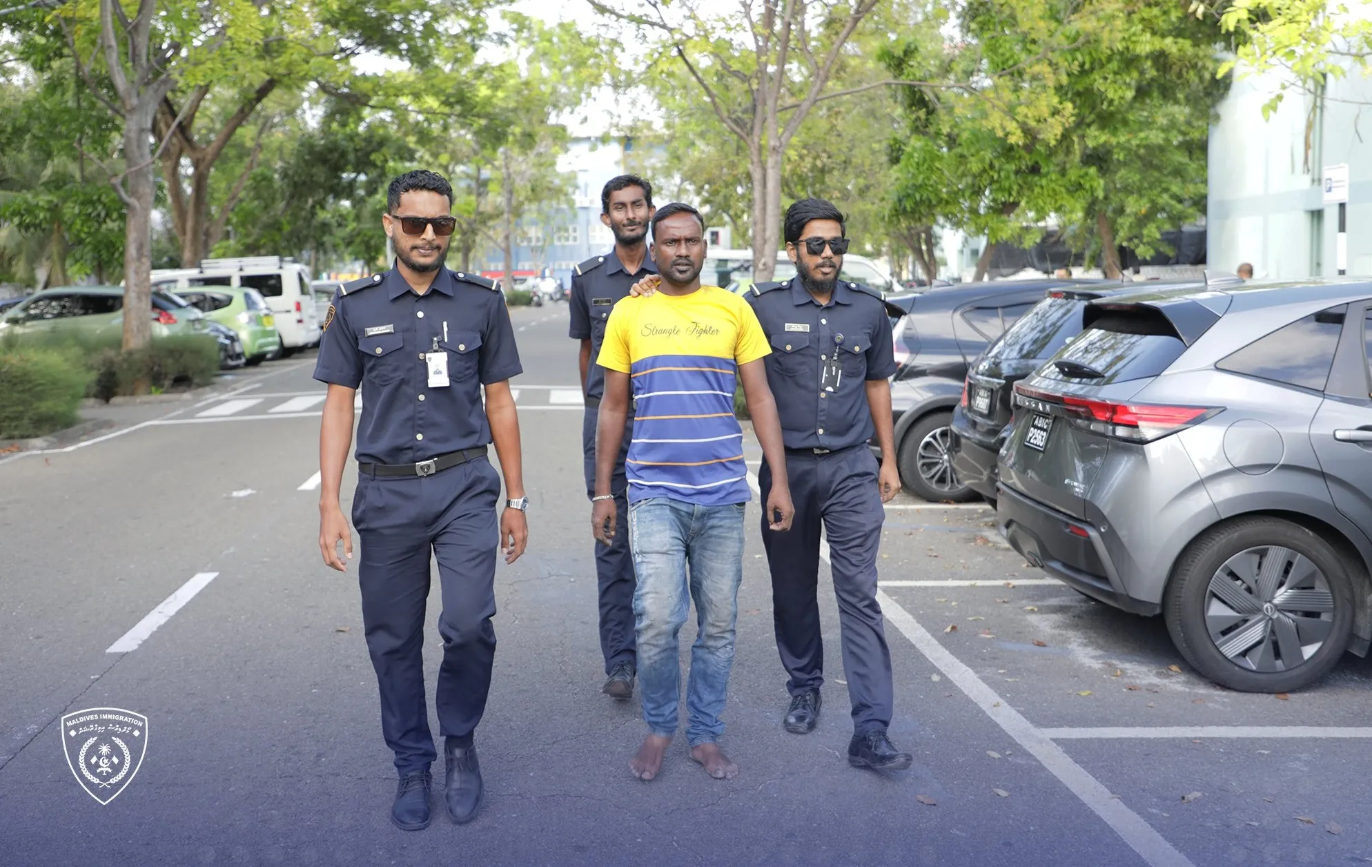 އިމިގްރޭޝަނުން އިއްޔެ ކުރިއަށްދިޔަ އޮޕަރޭޝަނުގެ ތެރެއިން.. ފޮޓޯ: އިމިގްރޭޗަން