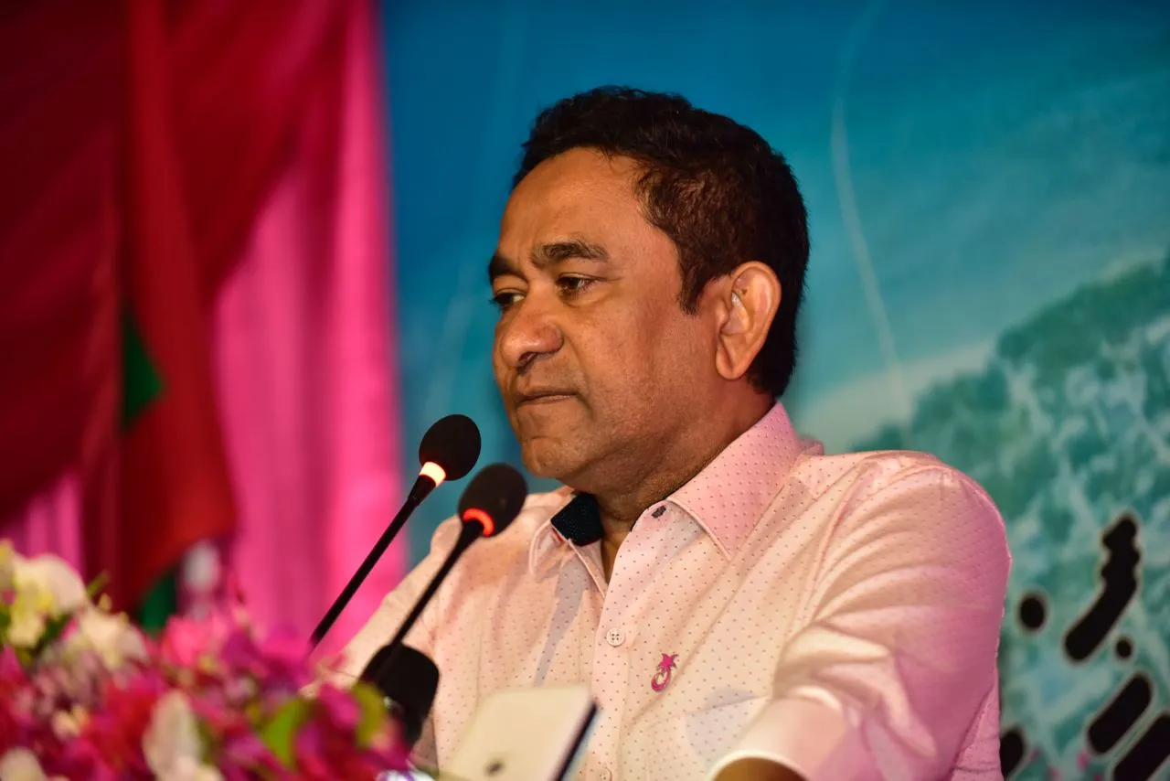 Former President Yameen Abdul Gayoom-- Photo:Voice