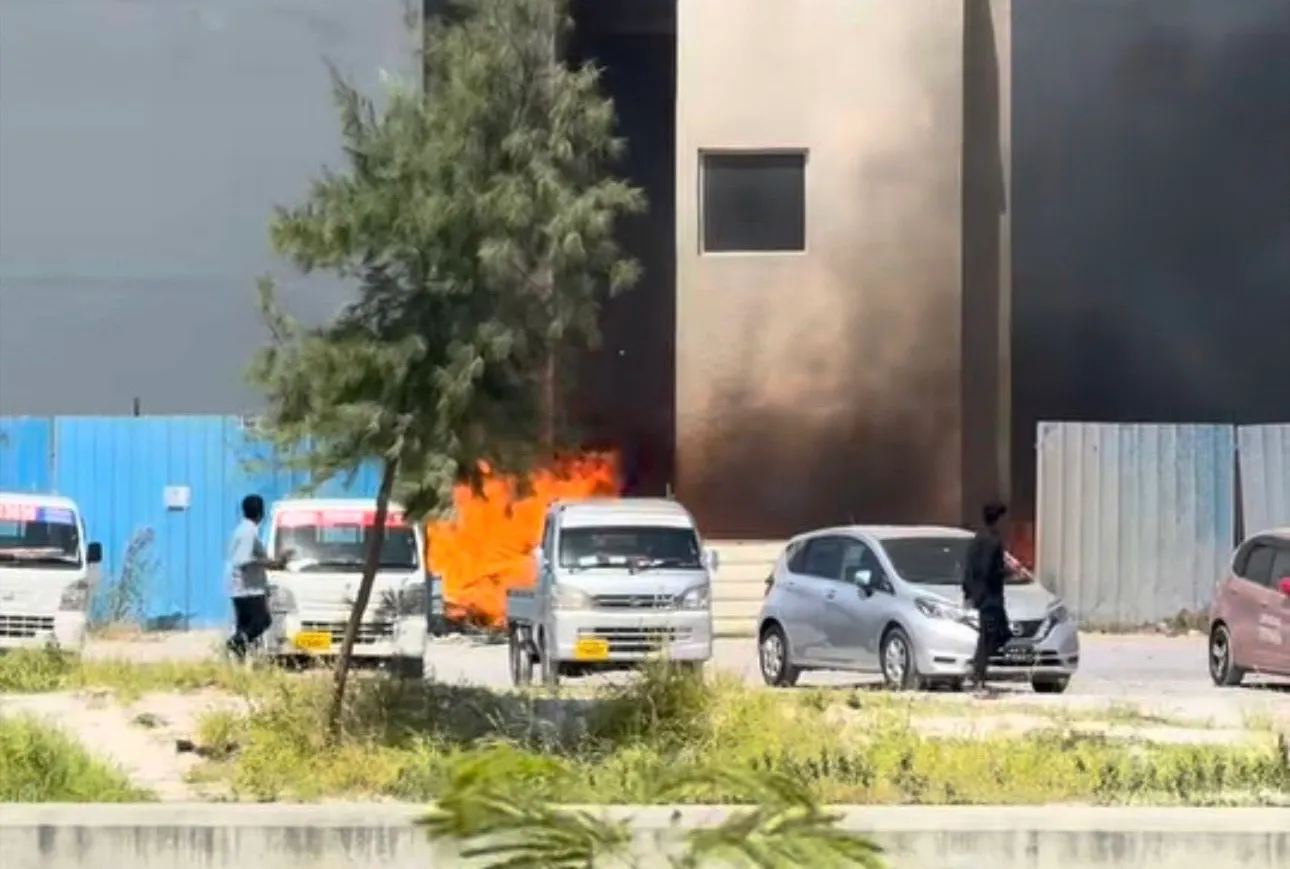 އެފްޑީސީގެ އަމާން ދޯދީގެ އެއްވަނަ ޓަވަރުގައި އަލިފާނުގެ ހާދިސާއެއް