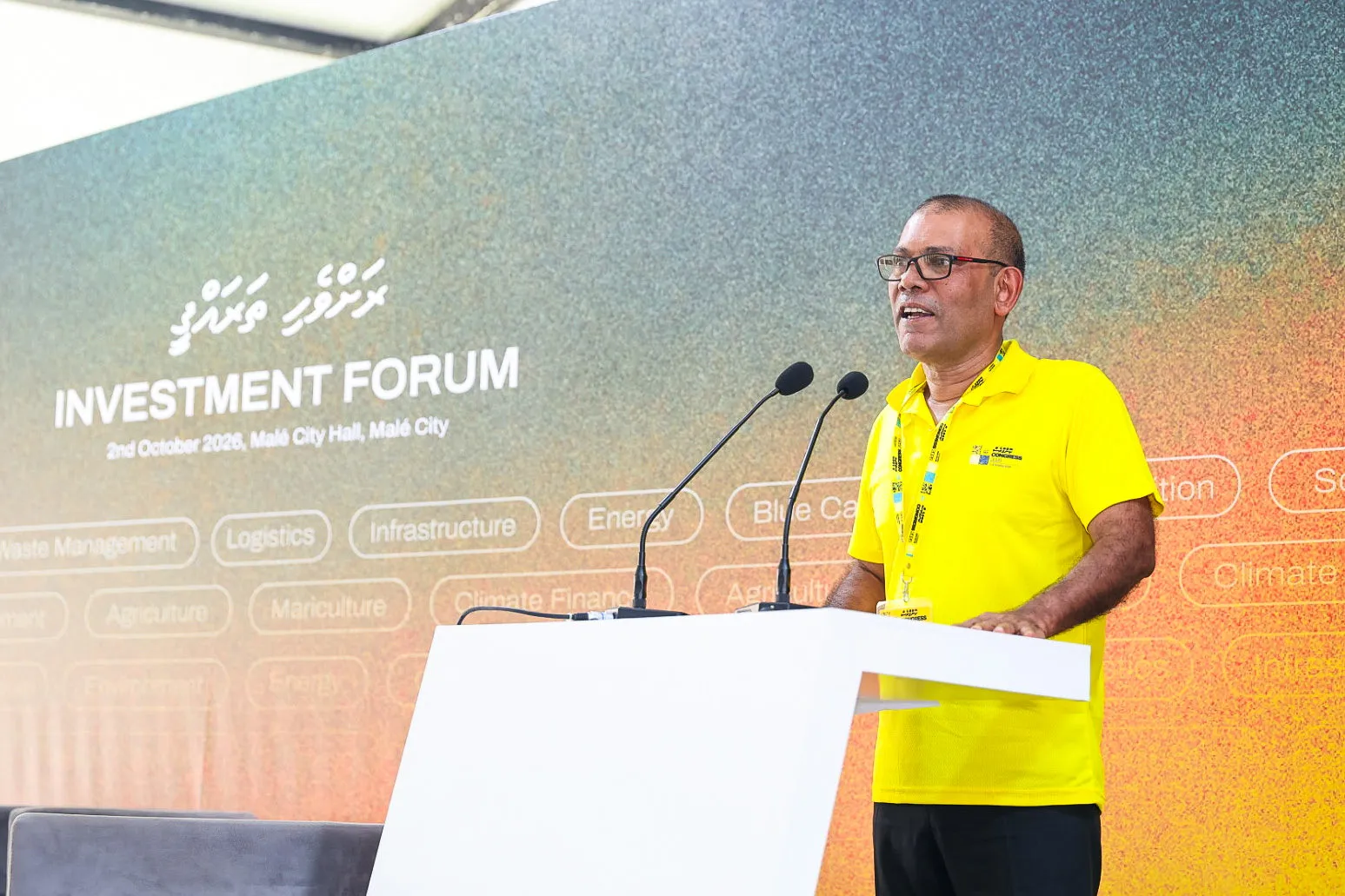 ވިޔަފާރީގެ ފުރުޞަތުތައް އޮތީ ރަށްރަށުގައި ކަމަށް ނަޝީދު ވިދާޅުވެއްޖެ