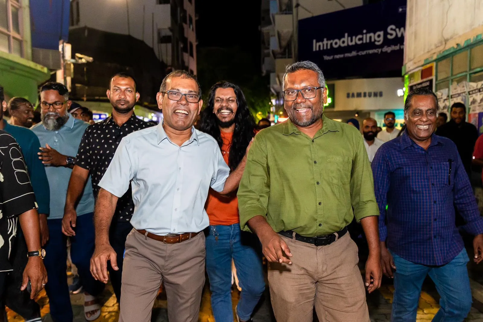 ނަޝީދާ އެކު "ބޮޑު ބަދަލު" ގެ މަސައްކަތުގައި ދެމިހުންނާނެ ކަމަށް ފައްޔާޒު ބުނެފި