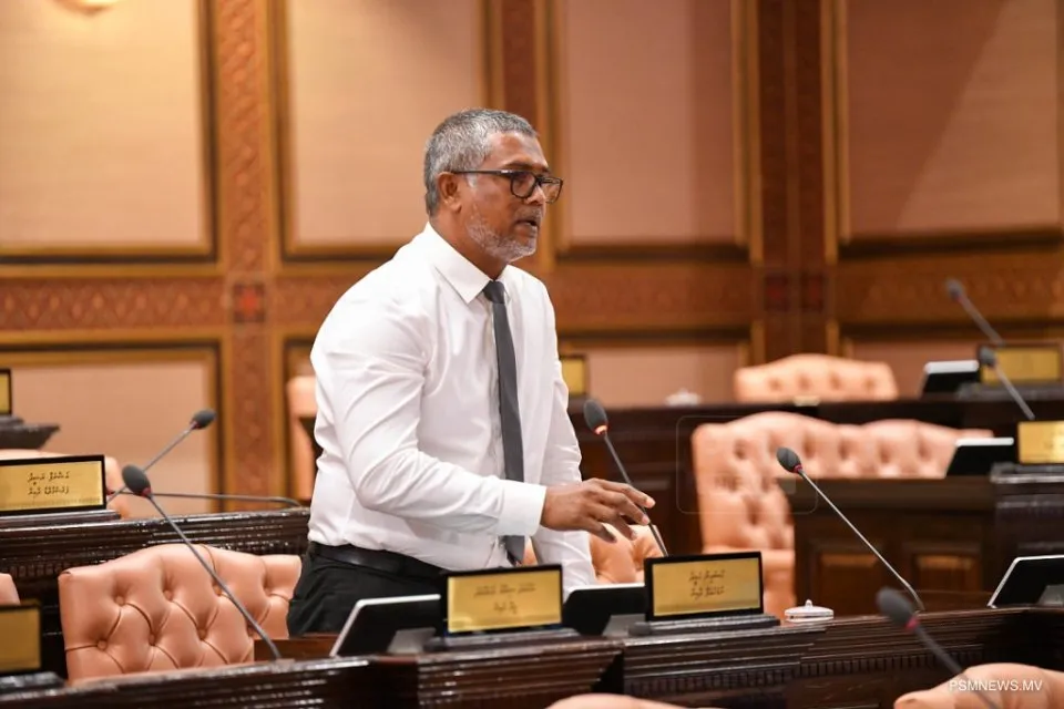 ކުޑަހުވަދޫ ދާއިރާގެ މެންބަރު ޙުސައިން ޙަމީދު- ފޮޓޯ/ މަޖިލިސް