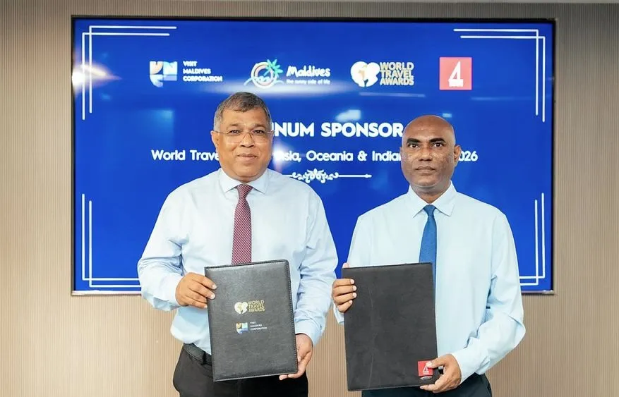 ބީއެމްއެލް އާއި ވިޒިޓް މޯލްޑިވްސް އެއްބަސްވުމުގައި ސޮއި ކުރަނީ -- ފޮޓޯ: ބީއެމްއެލް