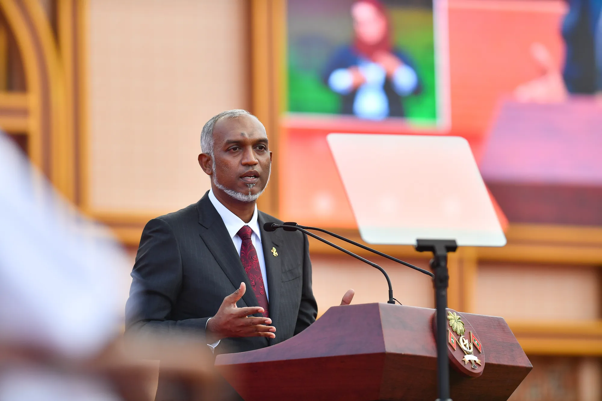 ރައީސުލްޖުމްހޫރިއްޔާ ޑރ މުހައްމަދު މުޢިއްޒު-- ފޮޓޯ/ރައީސް އޮފީސް