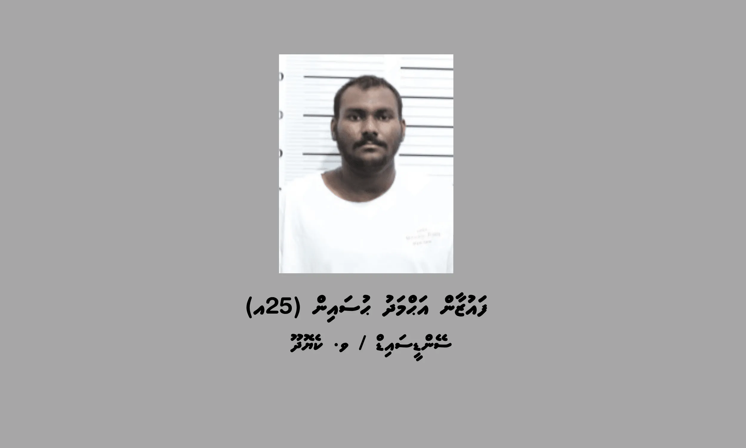 މަސްތުވާތަކެތި ރާއްޖެ އެތެރެކުރިކަމުގެ ތުހުމަތުގައި މީހަކު ހައްޔަރުކޮށްފި