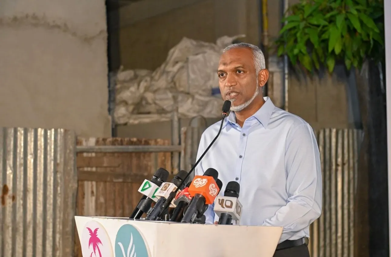 ރޭގެ ޖަލްސާގައި ރައީސް ވާހަކަ ދައްކަވަނީ- ފޮޓޯ/ ޕީއެންސީ