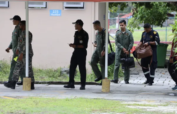 Indian military personnel in Hanimaadhoo