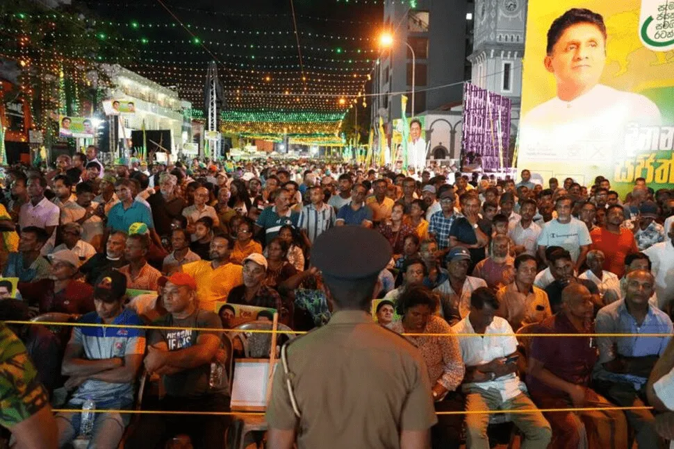 Election rally in Sri Lanka (Photo/US News)