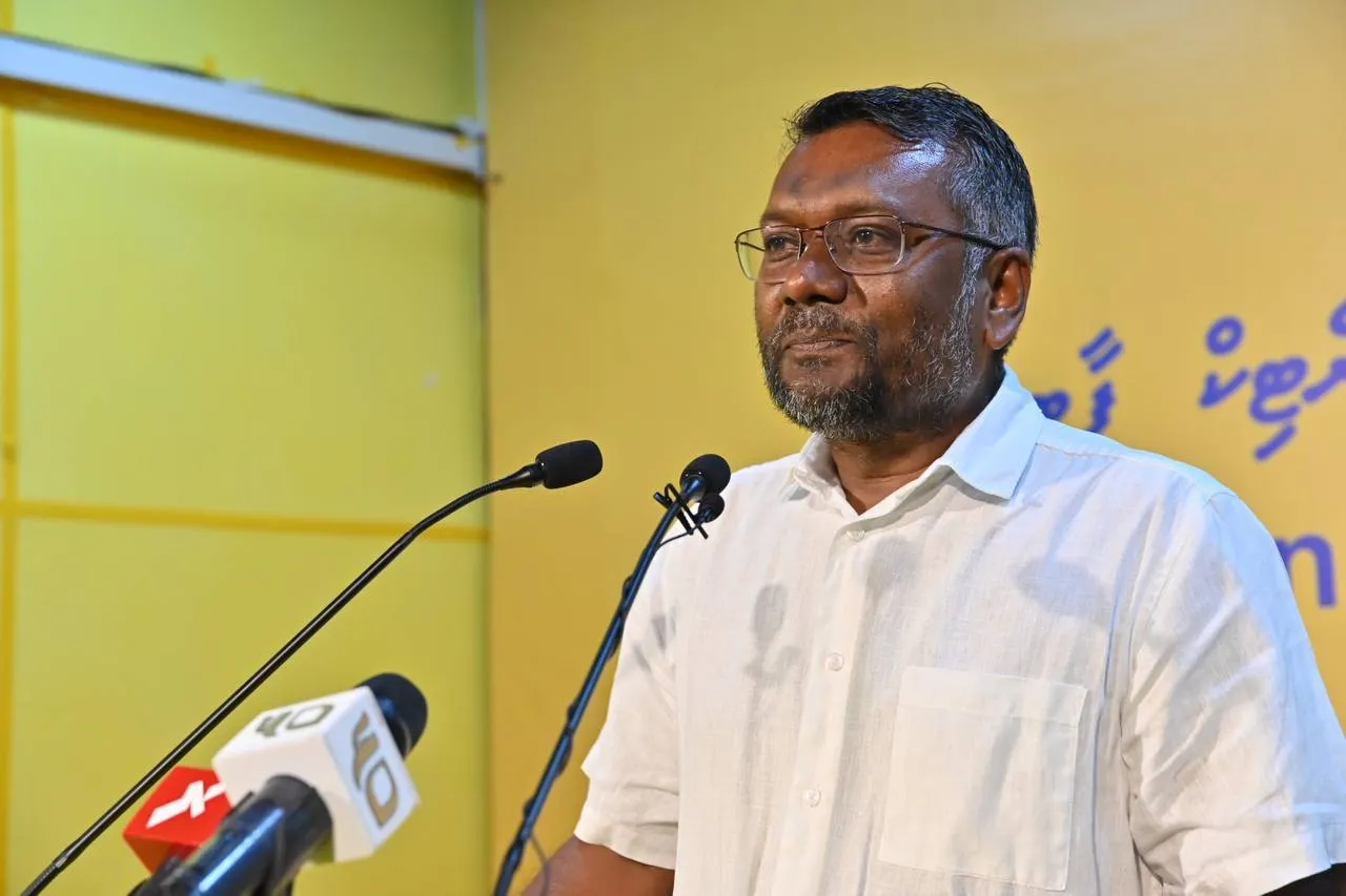 Chairperson of the Maldivian Democratic Party (MDP), Fayyaz Ismail (Photo/MDP)