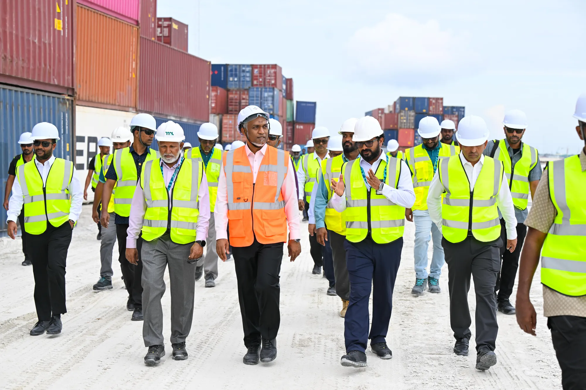 Thilafushi port relocation key to economic growth, President says