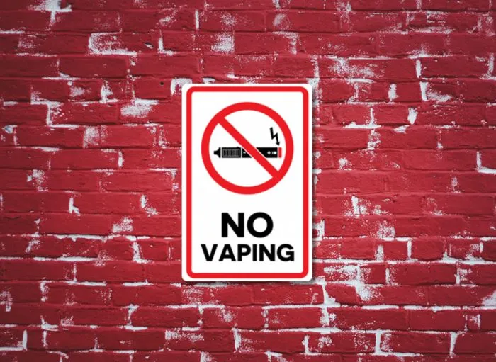 No vaping sign