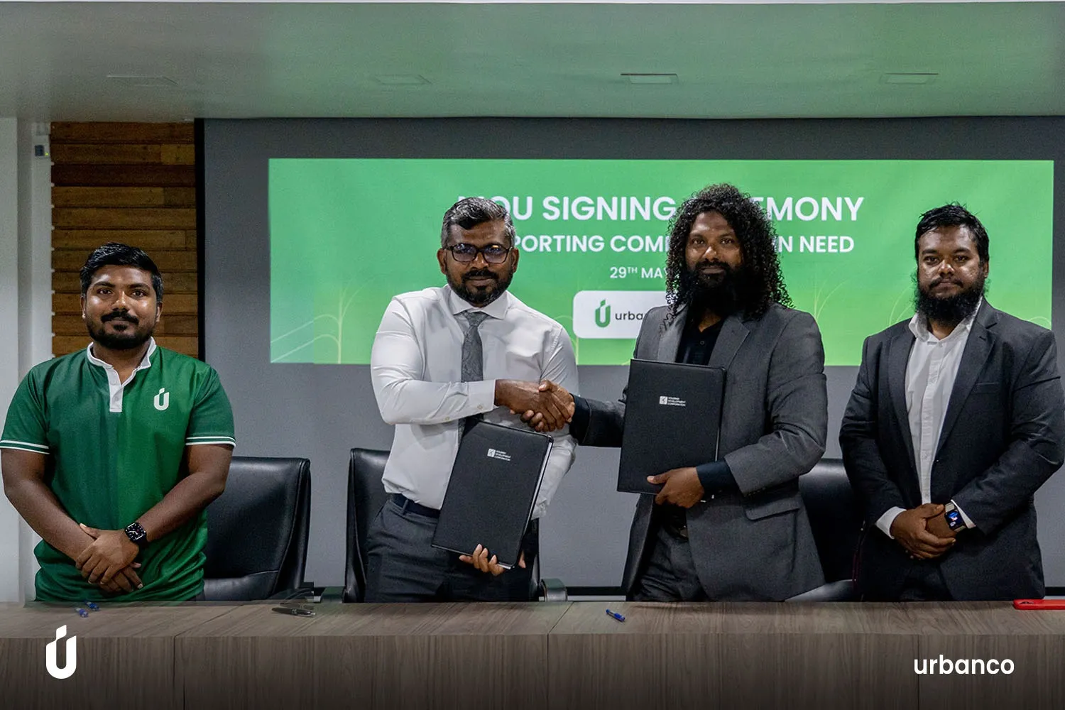 ހާލުގައި ޖެހިފައިވާ ސަރަހައްދުތަކަށް އެހީވުމަށް އަރބަންކޯއިން އައިއޭސީއާ އެކު އެމްއޯޔޫއެއްގައި ސޮއިކޮށްފި
