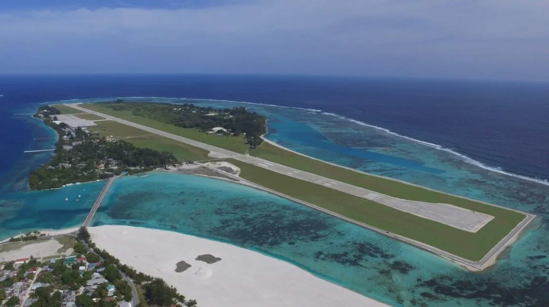 Gan airport---picture: Google