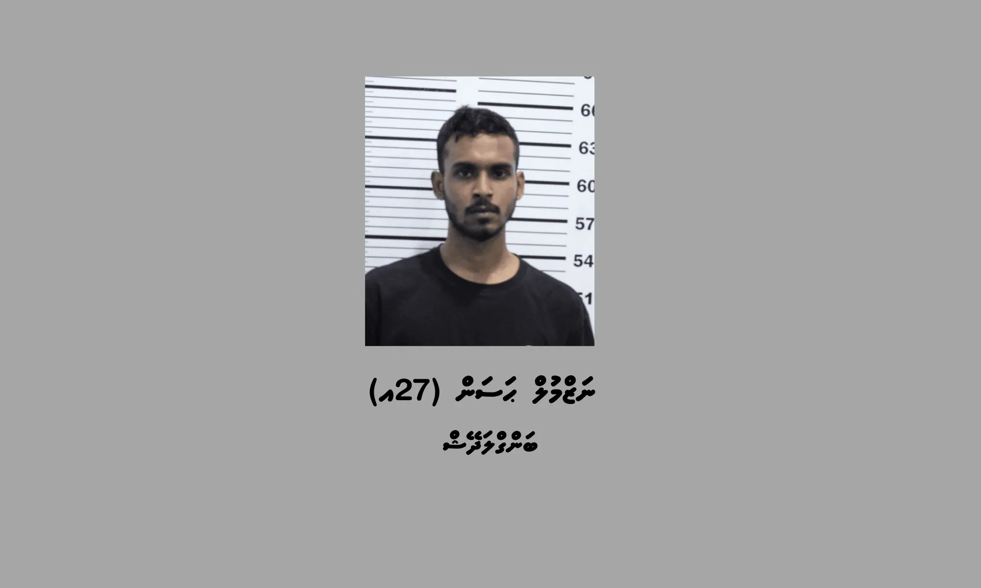 ބަނގުރަލާ އެކު ހައްޔަރުކުރި މީހާ: ފޮޓޯ/ ޕޮލިސް