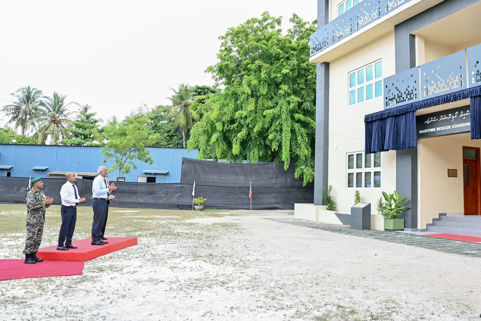 ވިލިމާލޭގައި ކޯސްޓްގާޑުގެ ޒަމާނީ ރެސްކިޔު ސެންޓަރެއް ހުޅުވައިފި