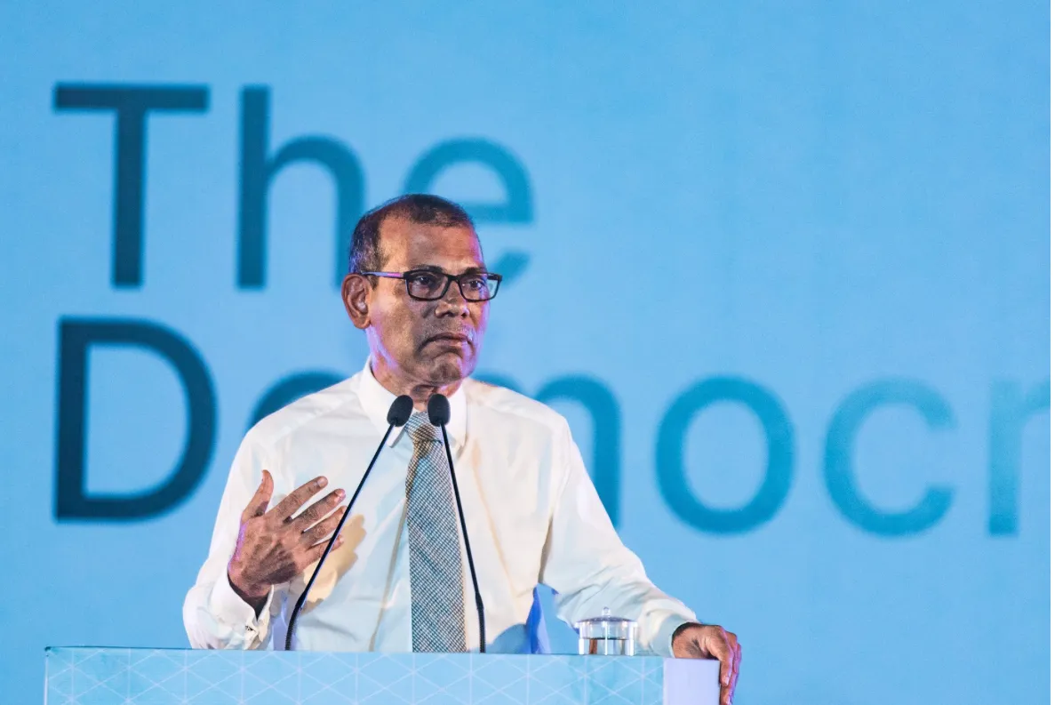 ސަރުކާރަށް ފާރަވެރިވެވޭނީ އެމްޑީޕީ އަކަށް ނޫން، ޑިމޮކްރެޓްސްއަށް؛ އެމްޑީޕީގެ ތިލަފަތް އޮތީ އަޅުގަނޑުމެން އަތު: ނަޝީދު