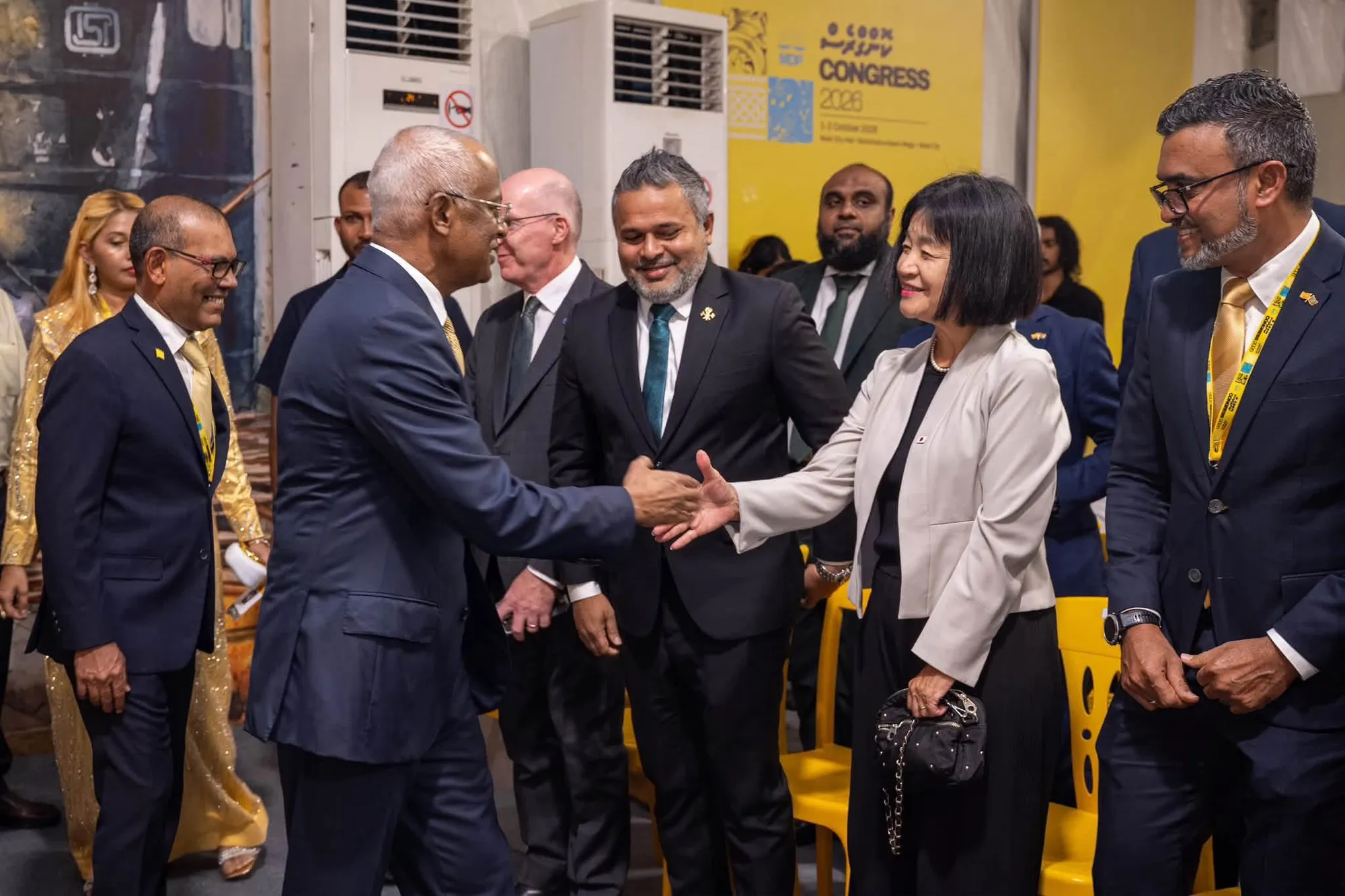 އެމްޑީޕީ ކޮންގްރެސް ހުޅުވުމުގެ ޖަލްސާގައި ޕީއެންސީ ތަމްސީލުކުރައްވަން ޝިޔާމް