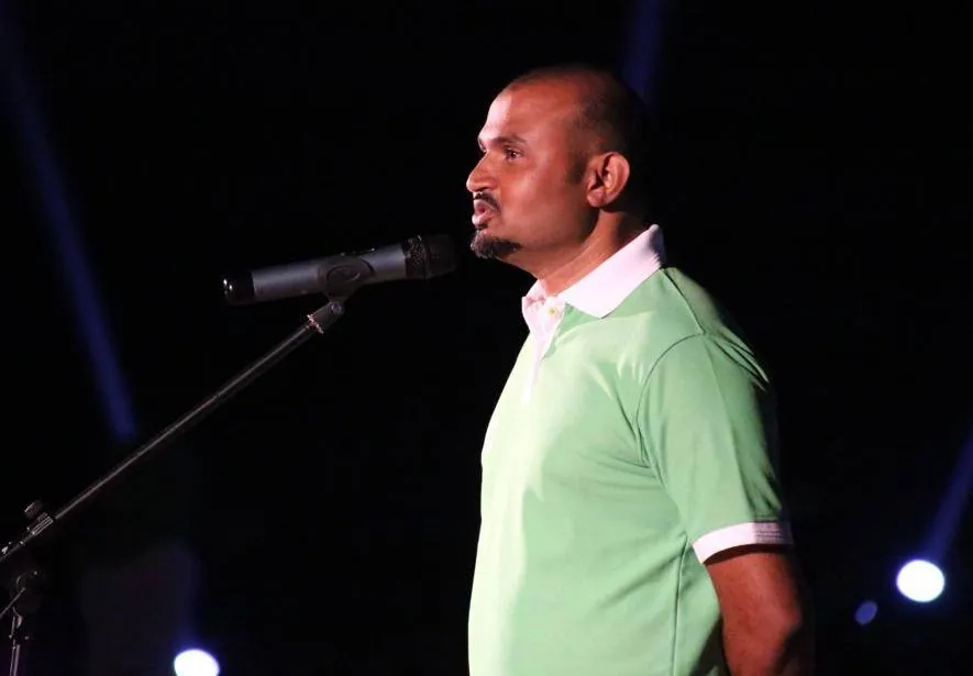 މޯލްޑިވް ގޭހުގެ ކުރީގެ އެމްޑީ ޢަބްދުﷲ މައުމޫން... ފޮޓޯ: ސޯޝަލް މީޑިއާ