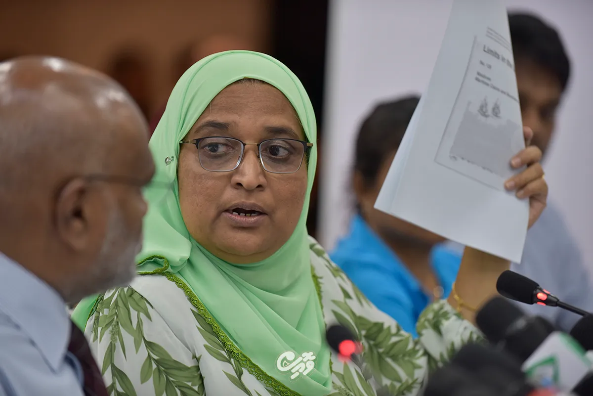 ރާއްޖެއަށް ފައިދާވާނެ އެއްވެސް ކަމެއް ސަރުކާރުން އިޓްލޮސްއަށް ހުށައަޅާފައެއް ނެތް: އާޒިމާ