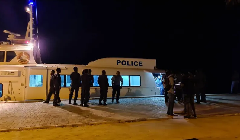 ފުލުހުން އޮޕަރޭޝަނެއްގައި--ފޮޓޯ/ވޮއިސް