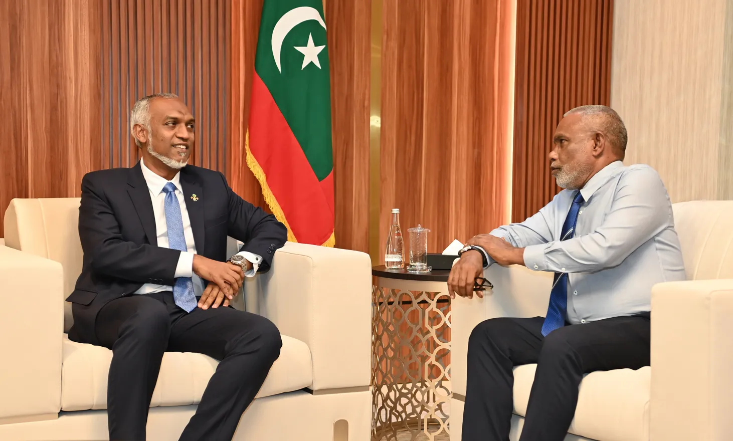 އަބްދުއްރަހީމް އަބްދުﷲ އަދި ރައީސް މުހައްމަދު މުއިއްޒު