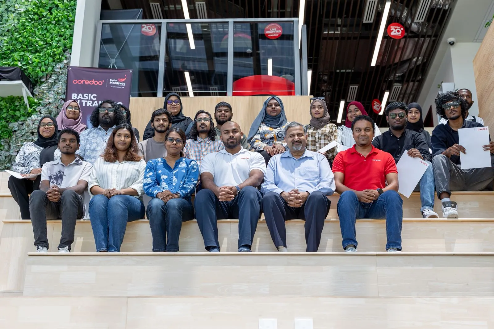 From ooredoo AI training program for media (Photo/Ooredoo Maldives)