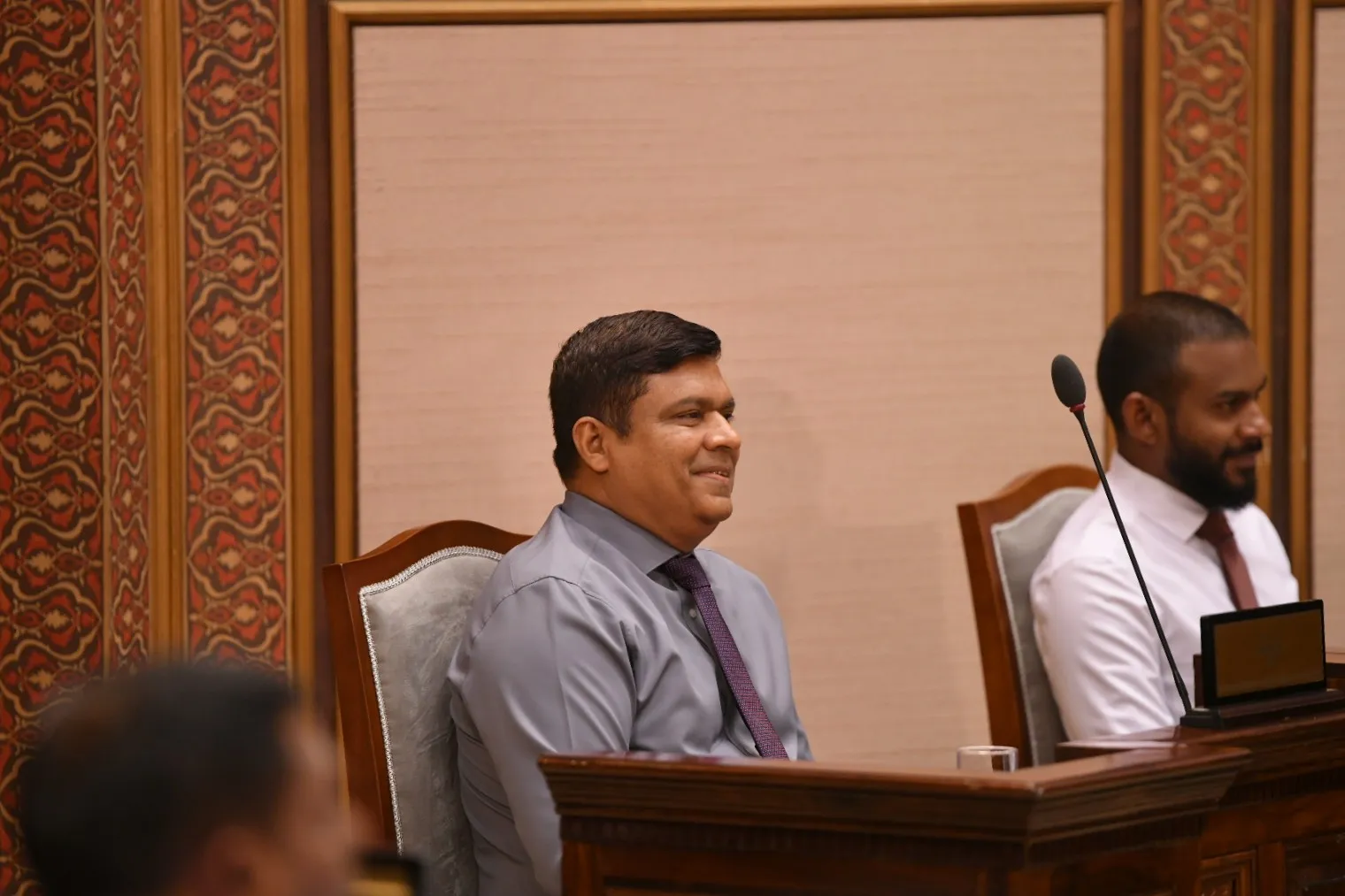 ޓްރާސްޕޯޓް މިނިސްޓަރު އަމީން މިއަދުގެ ޖަލްސާގައި