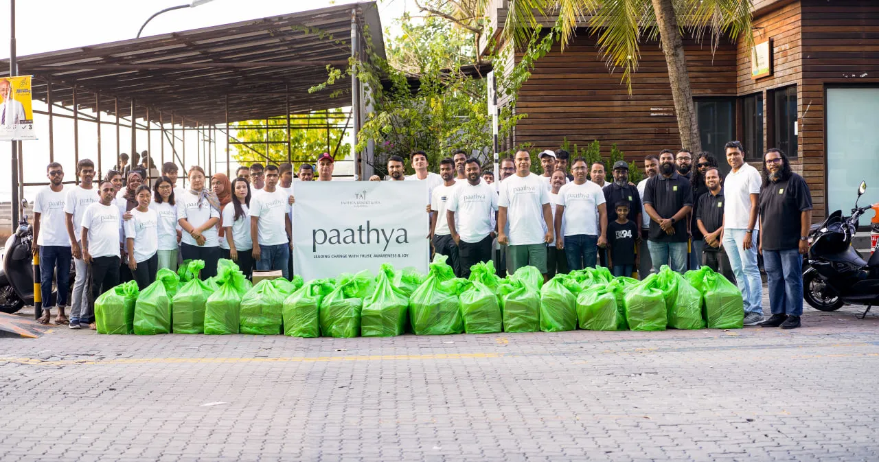 Ehee Jamiyya giving out Iftar packages today (Photo/Voice)