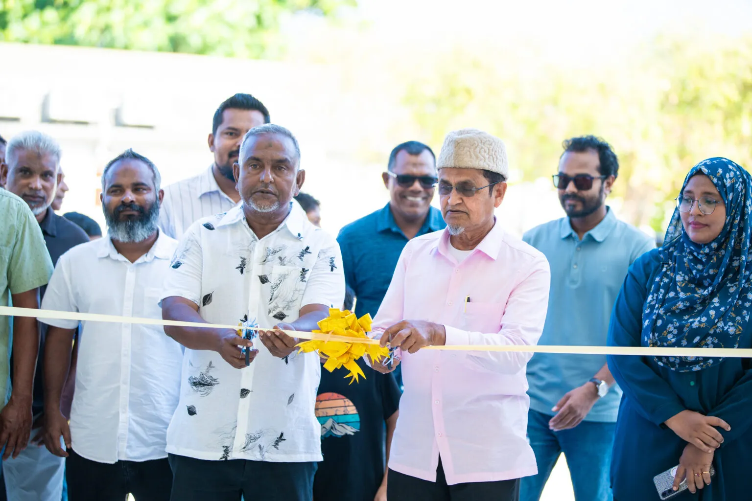 ލ. ގަމު ތުނޑީ އާބާދު ސަރަހައްދުގައި ބިނާކުރި މިސްކިތް ހުޅުވައިފި