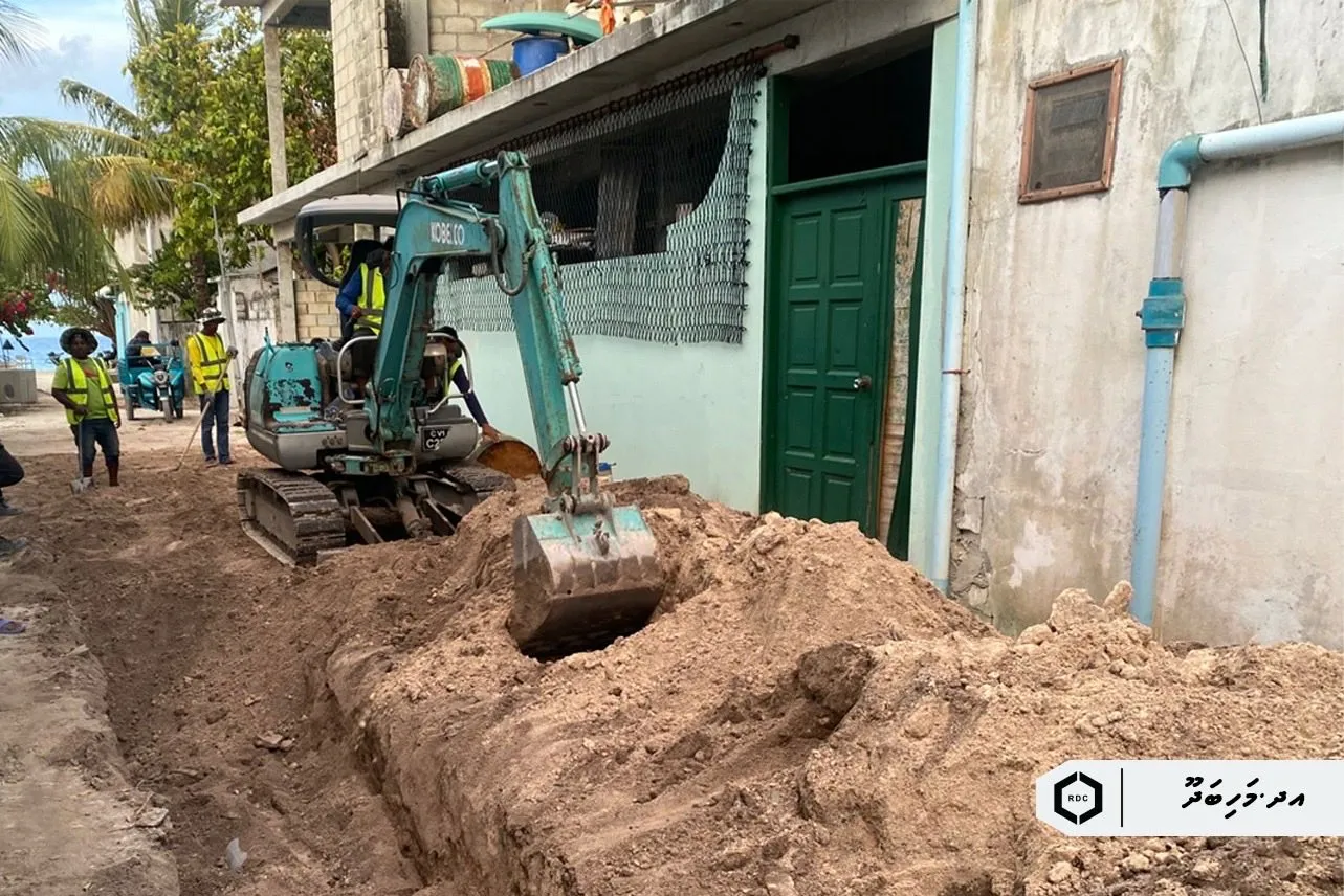 އދ.މަހިބަދޫ މަގުތައް ތަރައްޤީކުރުން ތާވަލާ އެއްގޮތަށް ކުރިއަށް