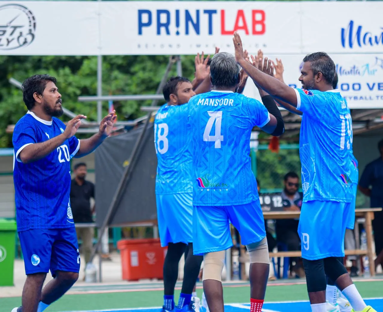 މަންތާ އެއާ މުރައިދޫ ވެޓަރަންސް މުބާރާތުގެ ސެމީފައިނަލުގެ ފަހު ޖާގަ ބާރަށް އަދި ވަށަފަރަށް