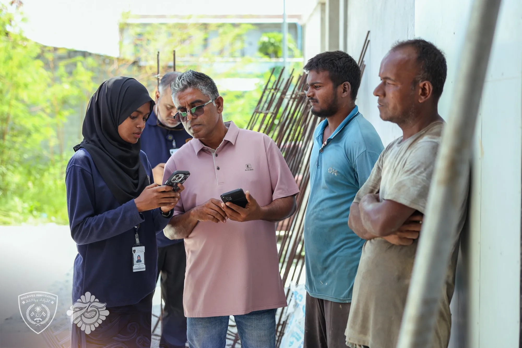 އިމިގްރޭޝަނުން އައްޑޫގައި ކުރިއަށްގެންދާ އޮޕަރޭޝަނުގެ ތެރެއިން...