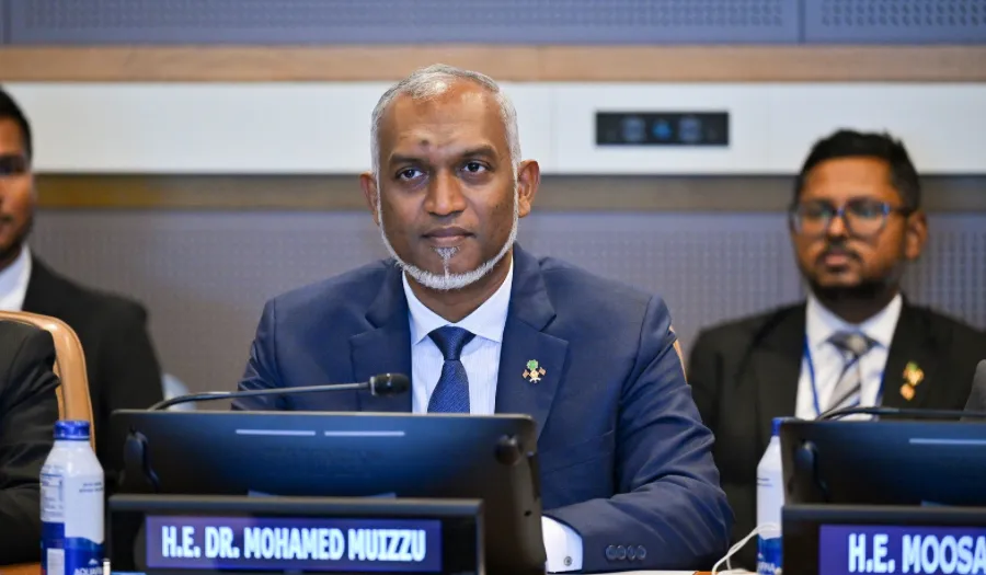 President Dr. Muizzu at Maldives’ side event, Renewable energy (Photo/President’s Office)