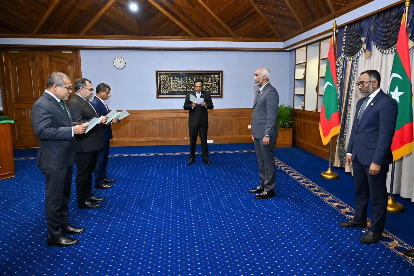 Ministers oath taking (Photo/President's Office)
