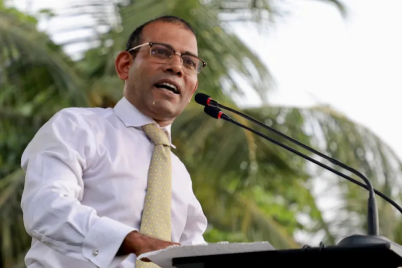 Speaker of the Parliament and former president, Mohamed Nasheed