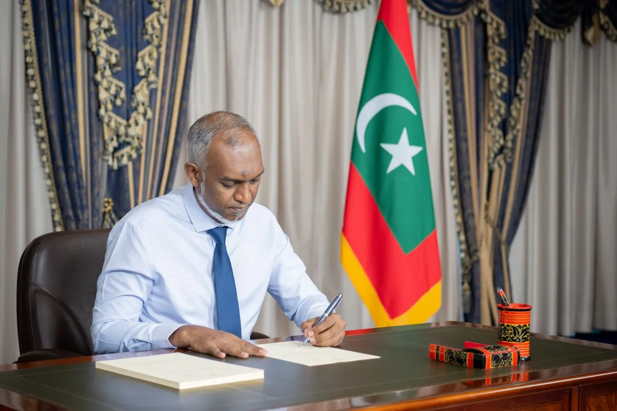 President Dr. Muizzu (Photo/President's Office)