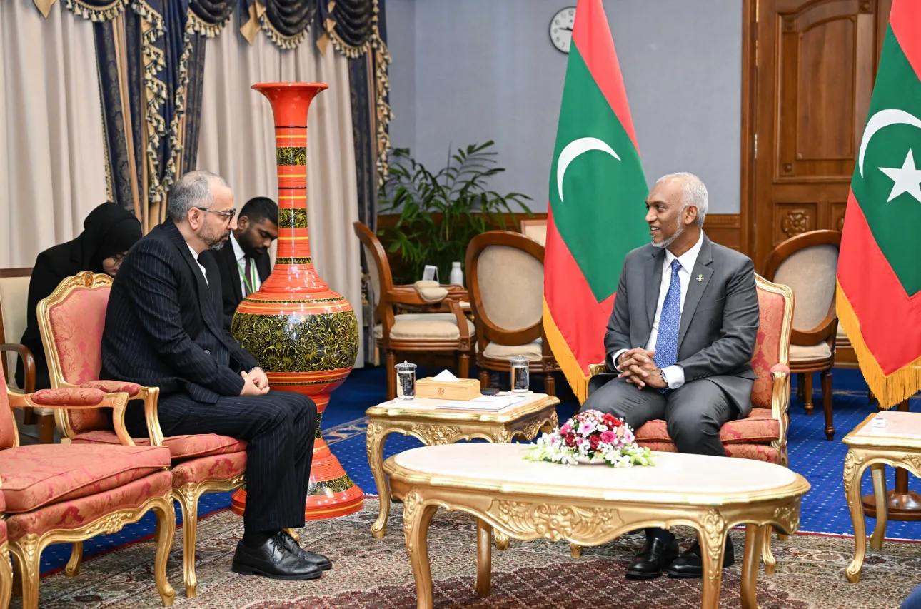 މެދުއިރުމަތީގެ ސުލްޙަ މަސަލަސްކަން ޤާއިމްކުރުމަށް އީރާނަށް އެހީވާން ރާއްޖެ އޮތީ ތައްޔާރަށް: ރައީސް މުޢިއްޒު