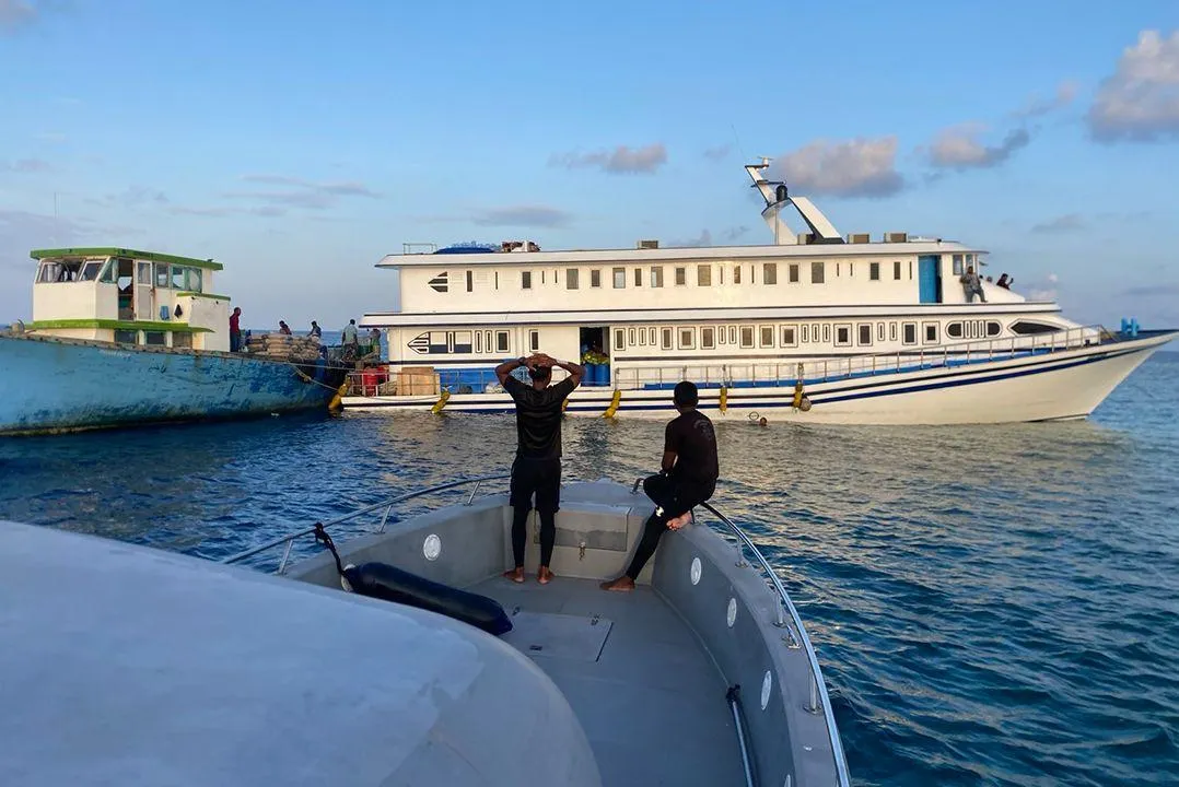 ފަރަށް އެރި ދީއްދޫގެ "މެގަ ހޯރަ"ފުންކޮށްފައި -- ފޮޓޯ: އެމްއެންޑީއެފް