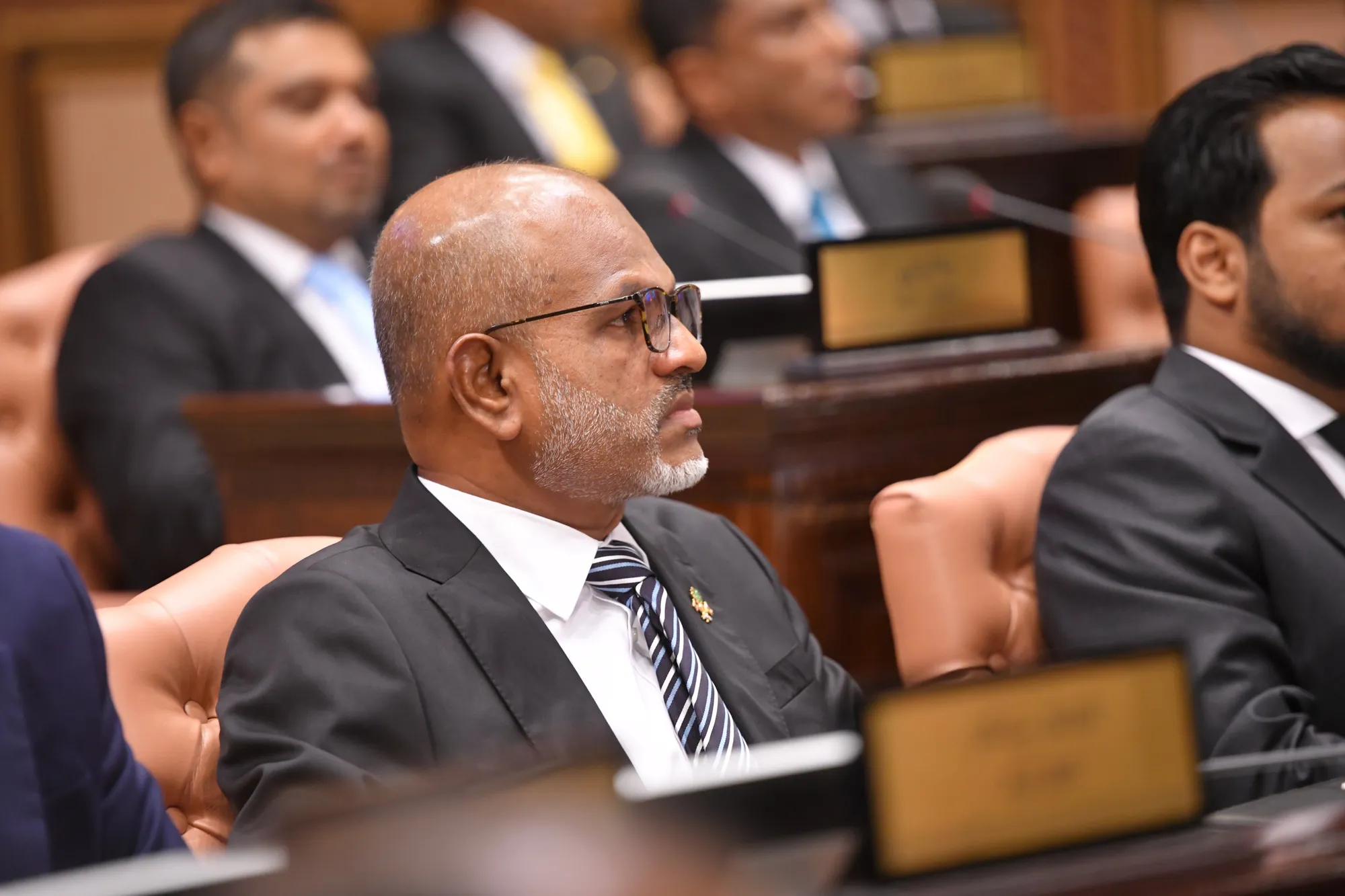 20 ވަނަ ރައްޔިތުންގެ މަޖިލީހުގެ ނައިބު ރައީސް އަހުމަދު ނާޒިމް-- ފޮޓޯ: މަޖިލިސް