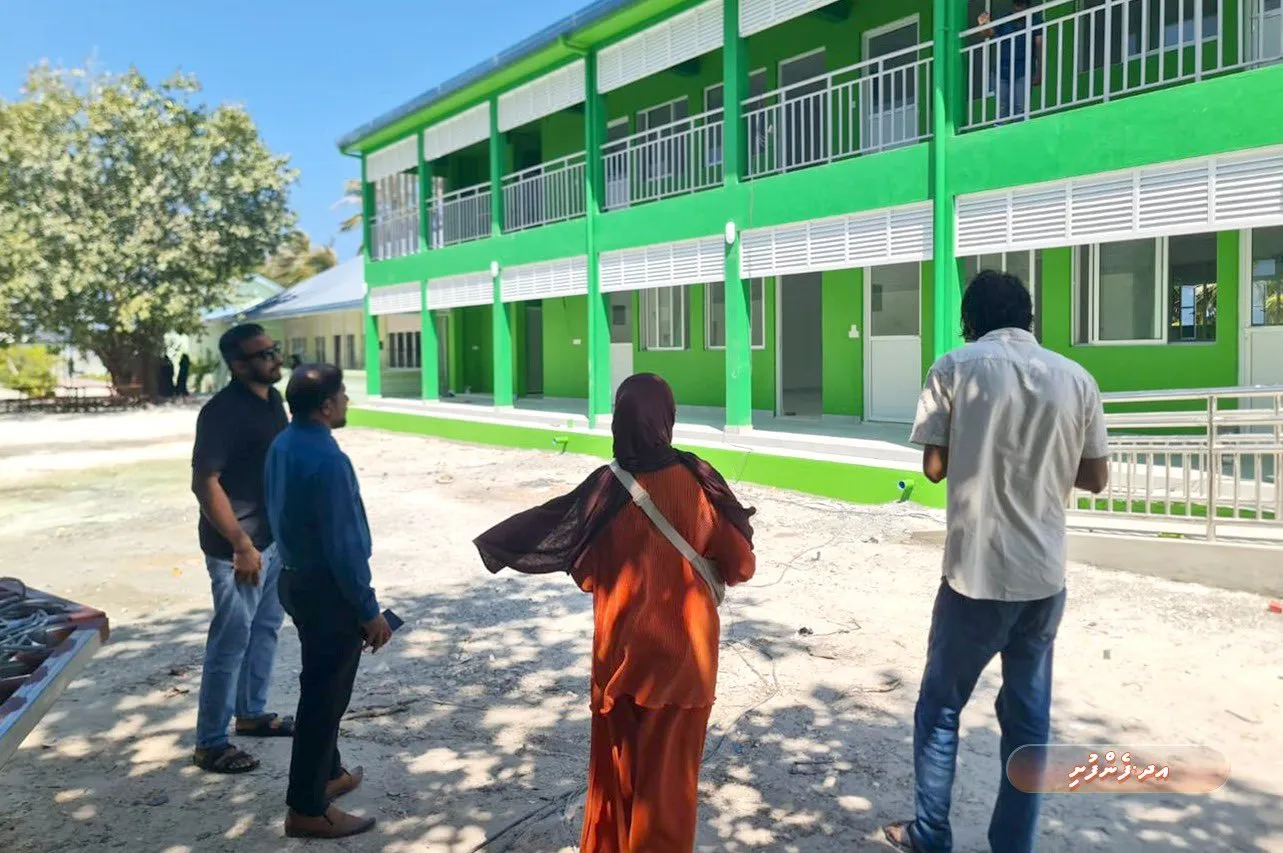 އދ. ފެންފުށީގައި އާރްޑީސީން އިމާރާތްކުރާ ސްކޫލުގެ މަސައްކަތް ނިންމާލައިފި