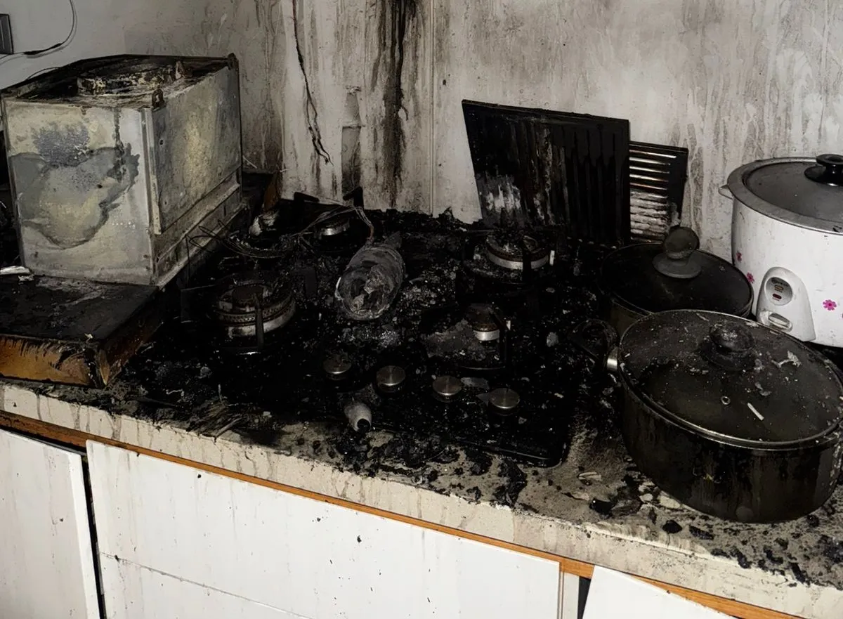 ހުޅުމާލެ ވަން އެވެނިއުގެ ފްލެޓެއްގައި އަލިފާނުގެ ހާދިސާއެއް ހިނގައިފި