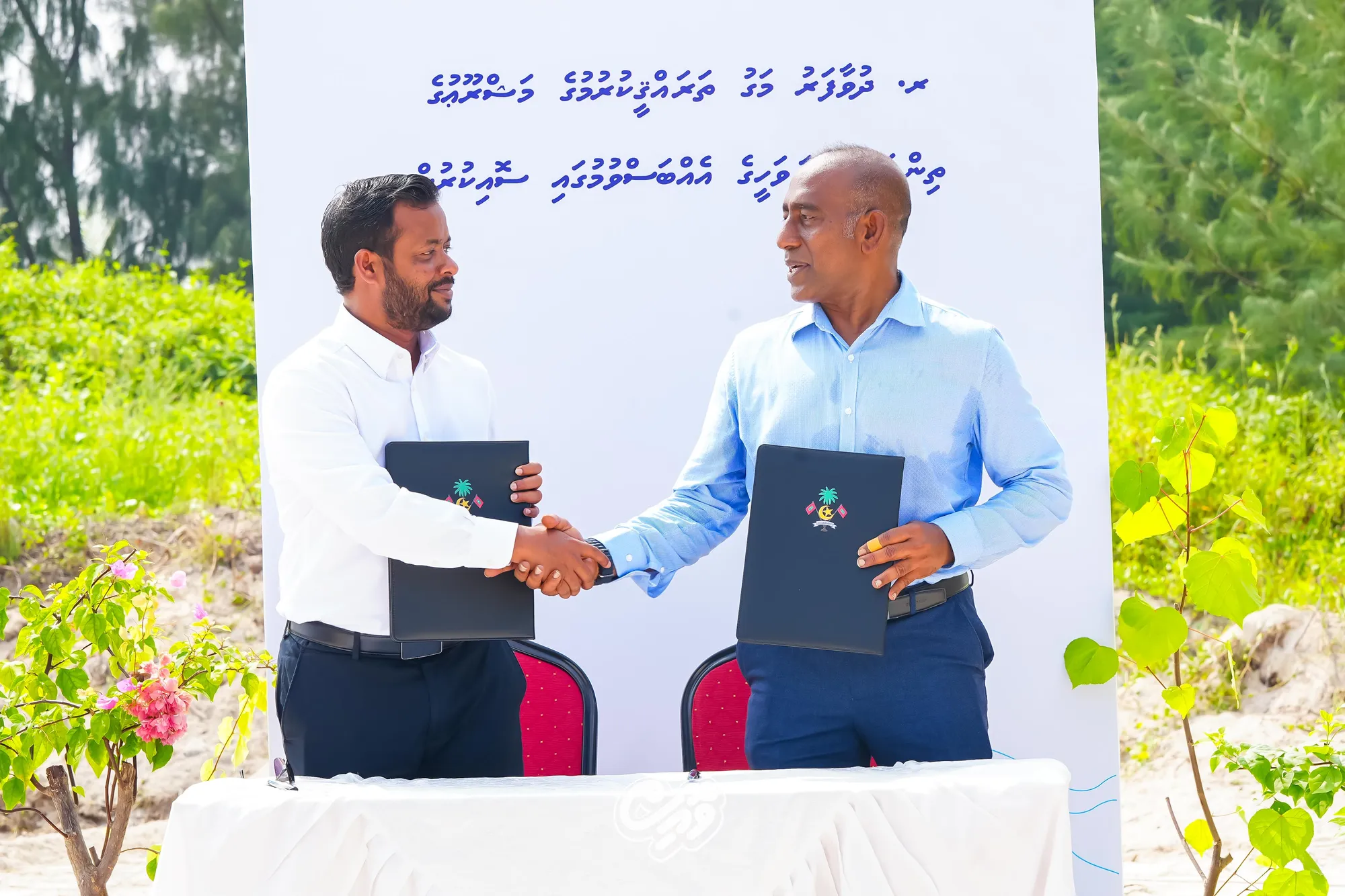 ދުވާފަރު މަގުހެދުމުގެ 3 ވަނަ ފިޔަވަހީގެ މަސައްކަތުގައި ސޮއިކޮށްފި