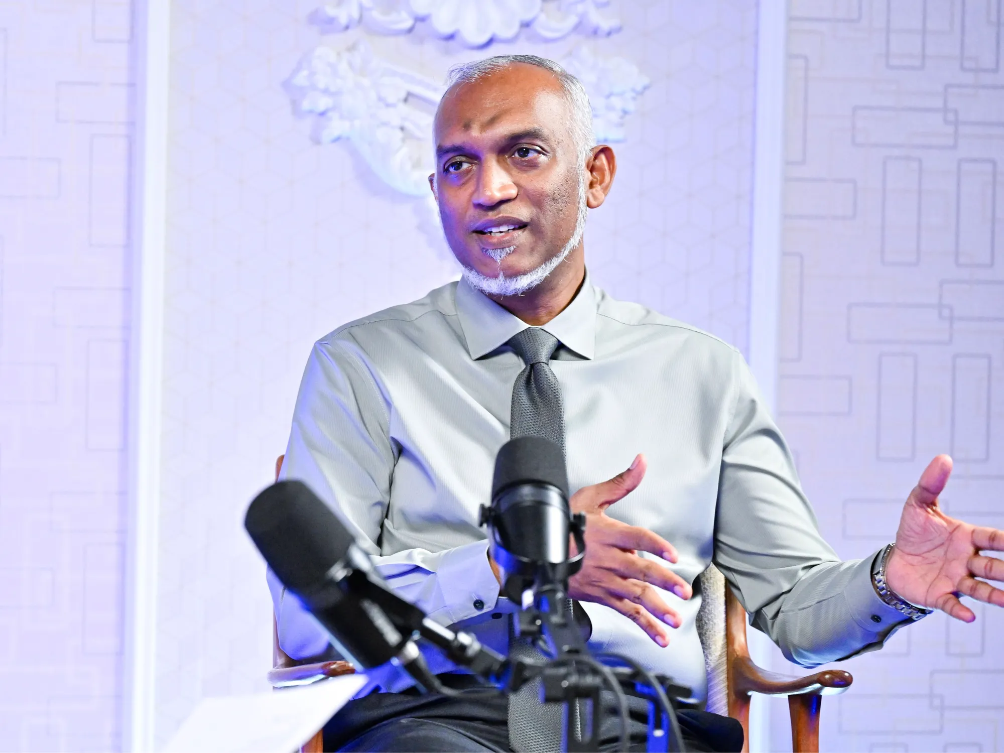 ރައީސުލްޖުމްހޫރިއްޔަ ޑރ. މުހައްމަދު މުއިއްޒު