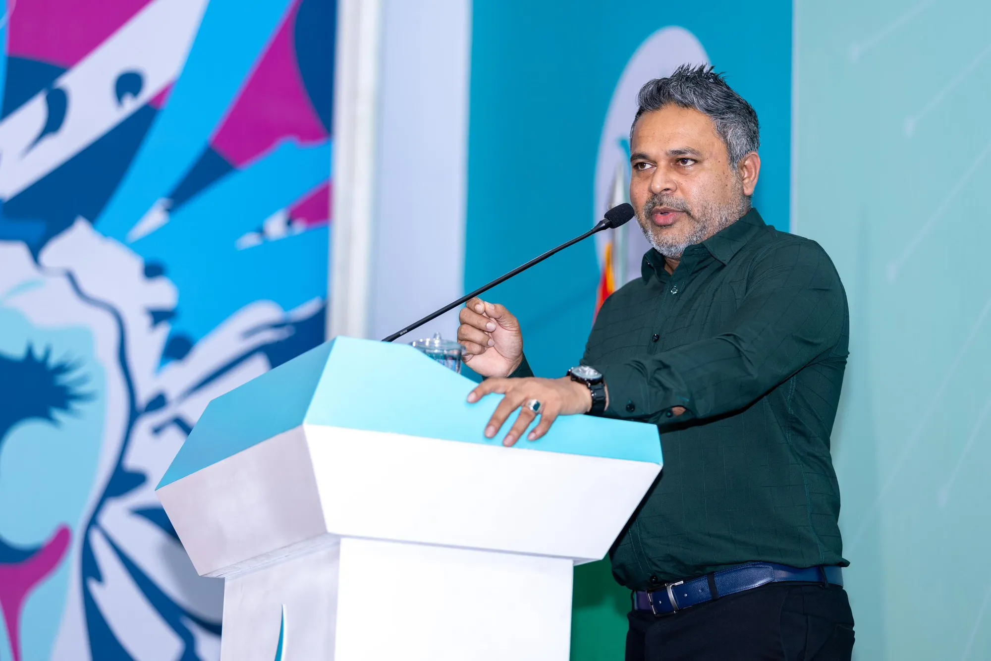 އެމްޑީޕީން މުޒާހަރާއަށް ނިކުންނަނީ ގޮތް ހުސްވެގެން، އަމާންކަން ނަގާލަން ފުރުސަތެއް ނުދޭނަން: ޝިޔާމް