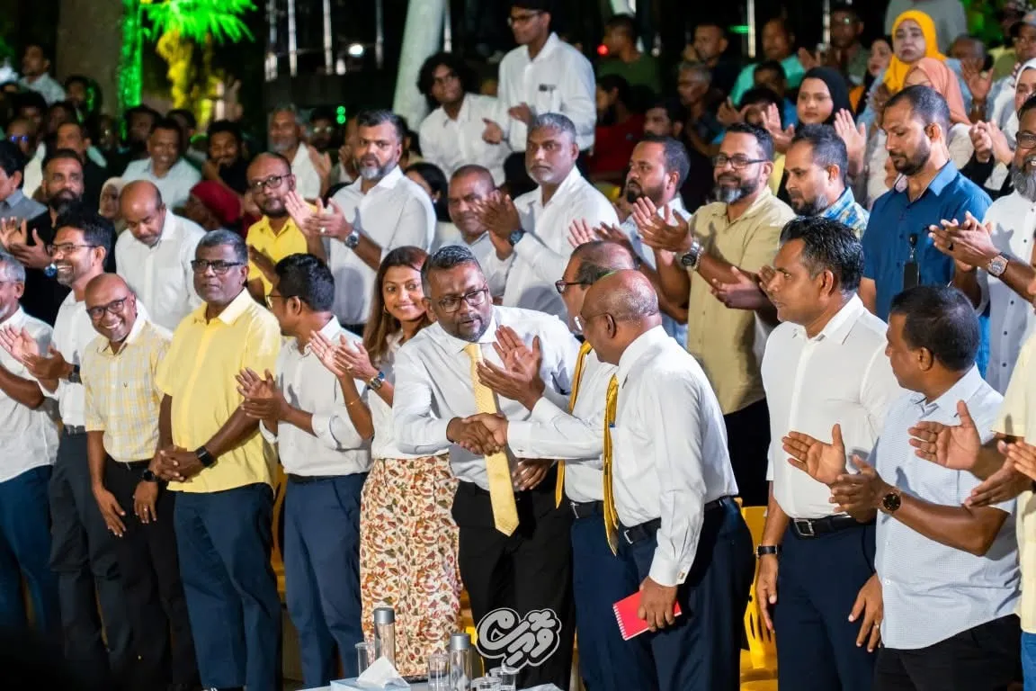 އެމްޑީޕީން ބޭއްވި ބޮޑު ޖަލްސާ އެއްގެ ތެރެއިން- ފޮޓޯ/ ވޮއިސް